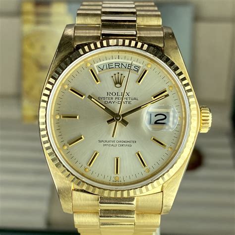 rolex day date referenza 18038|rolex 18038 prezzo.